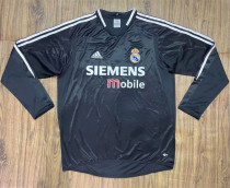 Long sleeve 04-05 Real Madrid Third Away Retro Jersey Thailand Quality