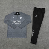 Player Version 23-24 Paris Saint-Germain (dark grey) Adult Sweater tracksuit set