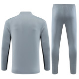 23-24 Paris Saint-Germain (light gray) Adult Sweater tracksuit set