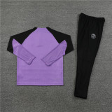 Player Version 23-24 Paris Saint-Germain (purple) Adult Sweater tracksuit set