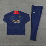 Player Version 23-24 Paris Saint-Germain (royal blue) Adult Sweater tracksuit set