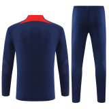23-24 Paris Saint-Germain (royal blue) Adult Sweater tracksuit set