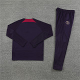 23-24 Paris Saint-Germain (violet) Adult Sweater tracksuit set