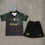 Kids kit 23-24 SSC Napoli Third Away Thailand Quality