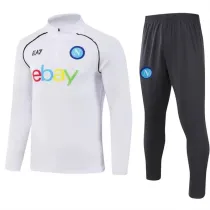 23-24 SSC Napoli (white) Adult Sweater tracksuit set