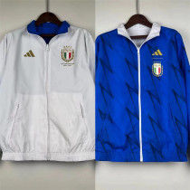 23-24 Italy (two-sided) Windbreaker Soccer Jacket