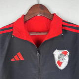 23-24 CA River Plate (two-sided) Windbreaker Soccer Jacket