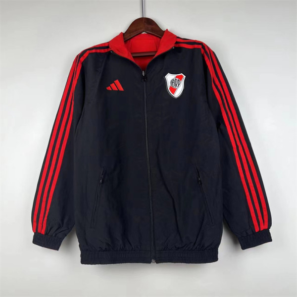 23-24 CA River Plate (two-sided) Windbreaker Soccer Jacket