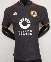 23-24 AS Roma Third Away Player Version Thailand Quality