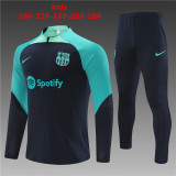 Young 23-24 Barcelona (royal blue) Sweater tracksuit set