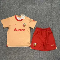 UEFA Kids kit 23-24 RC Lens home Thailand Quality
