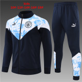 Young 22-23 Manchester City (royal blue) Jacket Sweater tracksuit set