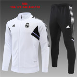 Young 22-23 Real Madrid (White) Jacket Sweater tracksuit set