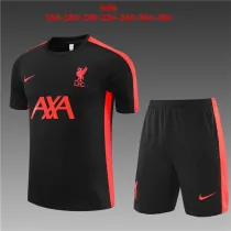 Kids kit 23-24 Liverpool (Training clothes) Thailand Quality