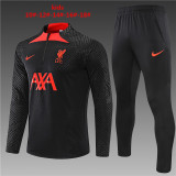 Player Version Young 22-23Liverpool (black) Sweater tracksuit set
