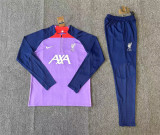 Young 23-24 Liverpool (purple) Sweater tracksuit set