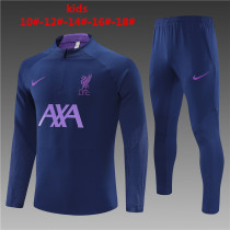 Young 23-24 Liverpool (royal blue) Sweater tracksuit set