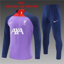 Player Version Young 23-24 Liverpool (purple) Sweater tracksuit set
