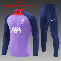 Young 23-24 Liverpool (purple) Sweater tracksuit set