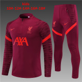 Young 21-22 Liverpool (maroon) Sweater tracksuit set