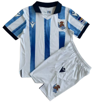 23-24 Real Sociedad home Set.Jersey & Short High Quality