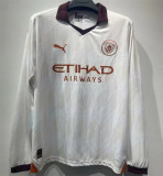 23-24 Manchester City Away Long sleeve Thailand Quality