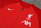 23-24 Liverpool (red) Jacket Adult Sweater tracksuit set Training Suit