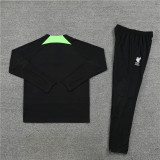 23-24 Liverpool (black) Adult Sweater tracksuit set