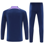 23-24 Liverpool (royal blue) Adult Sweater tracksuit set
