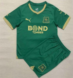 23-24 Plymouth Argyle home Set.Jersey & Short High Quality