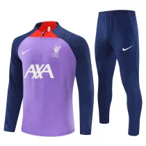 Player Version 23-24 Liverpool (purple) Adult Sweater tracksuit set