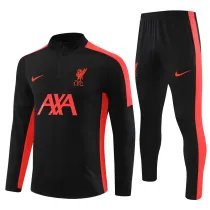 23-24 Liverpool (black) Adult Sweater tracksuit set