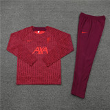 22-23 Liverpool (maroon) Adult Sweater tracksuit set