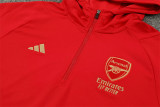 23-24 Arsenal (red) Sweater and Hat Set Training Jersey Thai Quality