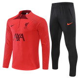 Player Version 22-23 Liverpool (orange red) Adult Sweater tracksuit set
