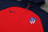 23-24 Atletico Madrid (red) Sweater and Hat Set Training Jersey Thai Quality