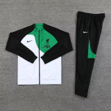 23-24 Liverpool (White) Jacket Adult Sweater tracksuit set Training Suit