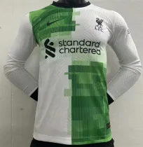 Long sleeve 23-24 Liverpool Awaye Player Version Thailand Quality