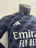 Long sleeve 23-24 Real Madrid Away Player Version Thailand Quality