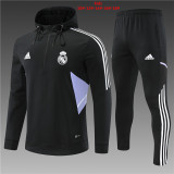 Young 22-23 Real Madrid (black) Sweater and Hat Set