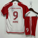 Kids kit 23-24 Bayern München home (KANE 9#) Thailand Quality