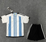 Kids kit 2022 Argentina home (MESSI 10#) Thailand Quality