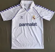86-87 Real Madrid home Retro Jersey Thailand Quality
