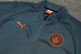 23-24 Manchester City (dark grey) Jacket Adult Sweater tracksuit set