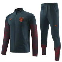 23-24 Manchester City (dark grey) Jacket Adult Sweater tracksuit set
