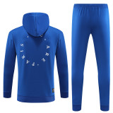 23-24 Paris Saint-Germain (Colorful Blue) Sweater and Hat Set Training Jersey Thai Quality