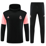 23-24 Real Madrid (black) Sweater and Hat Set Training Jersey Thai Quality