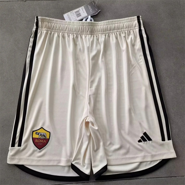 23-24 AS Roma Away Soccer shorts Thailand Quality
