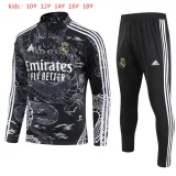 Young 23-24 Real Madrid (black) Sweater tracksuit set