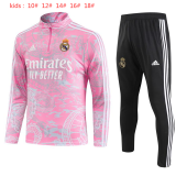 Young 23-24 Real Madrid (pink) Sweater tracksuit set